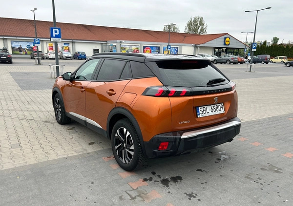 Peugeot 2008 cena 76900 przebieg: 22035, rok produkcji 2020 z Bieruń małe 56